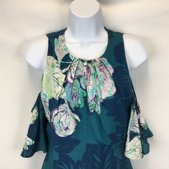 Anthropologie Maeve Elia Cold Shoulder  Dress - Picture 4 of 12